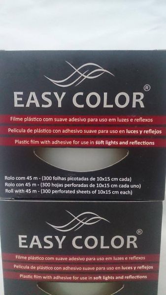 EASY COLOR PARA MECHAS( 1 ROLO COM 45METROS e 300 folhas )